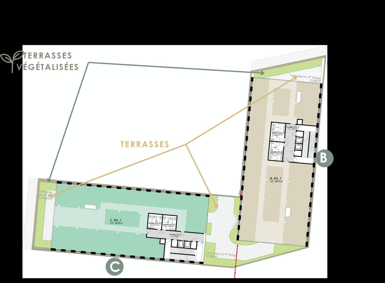 Bureau Villeneuve-d'Ascq 13620m² Location bureau Villeneuve-d'Ascq Nord OLBUR2426727 12